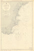 South Devon coast. Prawle Point-Straight Pt. ADMIRALTY sea chart 1955 (1962) map