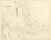 Dar es Salaam harbour/anchorages. Tanzania. ADMIRALTY sea chart 1875 (1943) map