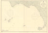 Golfo di Gaeta Capo Circeo Ischia Isole Ponziane ADMIRALTY chart 1944 (1955) map