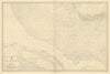 Great Bahama Bank. Jardines del Rey. Cuba. ADMIRALTY sea chart 1850 (1912) map