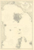 Philippines Tablas Luzon Mindoro Marinduque ADMIRALTY chart 1936 (1956) map