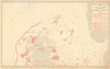 British Isles North January Fishery Chart Scotland North Sea Atlantic 1953 map