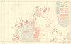 British Isles North May Fishery Chart Scotland North Sea Atlantic 1953 old map