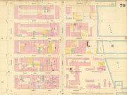 Sanborn NYC #70 Manhattan Midtown East Kips Bay Murray Hill Bellevue 1899 map