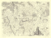 Camberwell Dulwich Vauxhall Clapham Pimlico #7. After ROCQUE 1971 (1746) map