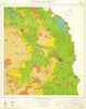 Agricultural Land Classification 71 Northumberland coastal plain/Hills 1971 map