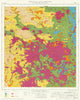 Agricultural Land Classification 96 Leeds Bradford. Vale of York. Dales 1967 map