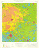 Agricultural Land Classification 136 Thetford Forest. Brecks. Claylands 1972 map