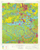 Agricultural Land Classification 158 Oxford Newbury Thames Valley/Basin 1971 map
