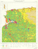 Agricultural Land Classification 163 Barnstaple North Devon Exmoor Culm 1975 map