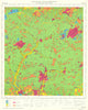 Agricultural Land Classification 168 Hampshire Downs Winchester Andover 1975 map