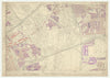 LSE POVERTY OS PROOF MAP Bromley-by-Bow - West Ham - Stratford 1928 old