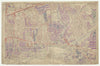 LSE POVERTY OS PROOF MAP East End - Limehouse - Shadwell - Wapping 1928