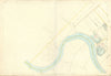 City of York #3 Poppleton & Clifton Ings Leeman Road Clifton. OS 1852 old map
