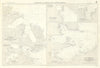 South Georgia Harbours Admiralty chart. From HMS Glamorgan 1982 1930 (1979) map