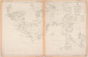 Falkland Islands Eagle Passage-New Island Admiralty chart HMS Glamorgan 1982 map