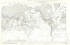 Ocean Topography. Deep sea drilling project sites Leg 82. Scripps/DSDP 1981 map