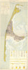 Insel Sylt. Geologische Karte von Deutschland. 170x68cm Geological map 1952