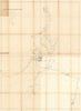 Routes suivies par les Touareg de l'Ouest Sahara caravan routes BISSUEL 1888 map