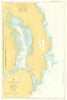 Northern Ireland - Strangford Lough. Admiralty sea chart #2156. 1976 (1978) map