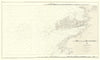 Ireland - Kerry Head to Valencia. Admiralty sea chart #2679. 1859 (1980) map