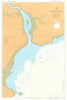 Ireland. Youghal Harbour. Admiralty chart #2071. 1978 (1979) old vintage map