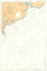 Ireland. Old Head of Kinsale-Power Head. Admiralty chart #1765. 1978 (1990) map