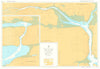 Ireland - Port of Cork Upper Harbour. Admiralty sea chart #1773. 1978 (1991) map