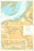 England West Coast - Port of Bristol. Admiralty sea chart #1859. 1990 (1991) map