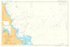 Saudi Arabia Kuwait Ra's Saffaniyah/Zawr. Admiralty chart #3774 1971 (1991) map