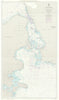 Baltic Entrance Sound Denmark Sweden. Admiralty chart #2115. 1969 (1980) map