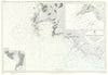 South Africa. Table Bay - Cape Agulhas. Admiralty chart #2082. 1867 (1980) map