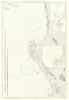South Africa. Table Bay - Donkin Bay. Admiralty sea chart #2091. 1871 (1981) map