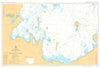 Qatar UAE. Sir Bani Yas-Khawr Al 'Udayd. Admiralty chart #3951. 1979 (1990) map