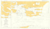 Falkland Islands. Mare Harbour. Admiralty chart #2506. 1983 old vintage map