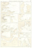 South Georgia Harbours & Anchorages. Admiralty sea chart #3585. 1931 (1986) map