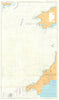 Cornwall. Bristol Channel Approaches. Admiralty sea chart #1178. 1979 (1991) map