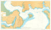 Plymouth Sound. Smeaton Pass Cattewater. Admiralty chart #1901. 1972 (2001) map