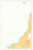 Cornwall Devon Trevose Head Hartland Pt. Admiralty chart #1156. 1973 (1989) map