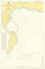 Dorset. Portland & Weymouth Approaches. Admiralty chart #2255. 1973 (1974) map