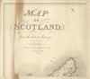 #1 Title sheet – Map of Scotland from the latest Surveys. Stockdale 1806