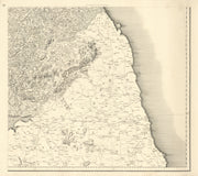 #12 Eastern Scottish Borders. Berwickshire Roxburghshire. Stockdale 1806 map