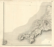 #17 Cornwall and Scilly Isles. Stockdale 1809 old antique map plan chart