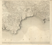 #18 Lyme Bay, Dorset & Devon south coast. Dartmoor Somerset. Stockdale 1809 map