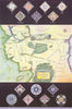Map of Beleriand and the Lands to the North by JRR & CJR Tolkien. 75x50cm. 1978