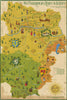 Wo Österreichs Reben wachsen. Where Austria’s vines grow. Wine map 1959