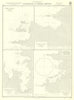 Gulf of Gökova anchorages—Datça/Marmaris—1533 Admiralty chart 1981 (1973) map