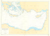 Mer Méditerranée—Partie Est—Eastern Mediterranean—nautical chart 1972 (1990) map