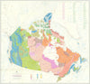Physiographic Regions of Canada—1254A—H.S. Bostock—Geological Survey 1969 map