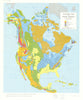 Geologic Map of North America—Marshall Kay—American Geological Society c1968